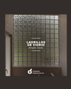 ladrillos de vidrio